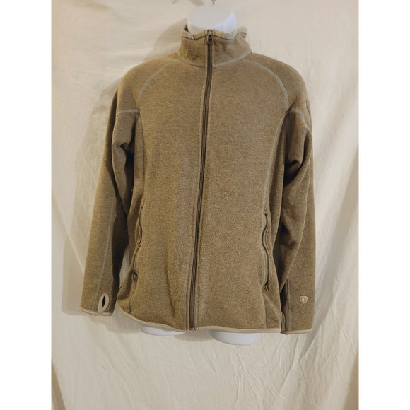 Kuhl Men's Alfpaca Kashmira Full Zip Fleece Sweater Jacket - Picture 3 of 6